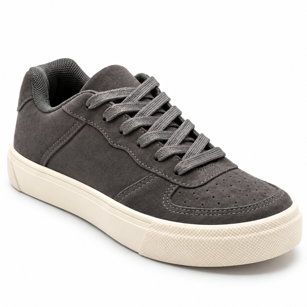 Tênis Masculino Camurça Feminino Casual Estiloso Solado Resistente Minimalista Confortável Skate Passeio Escola 35 ao 43