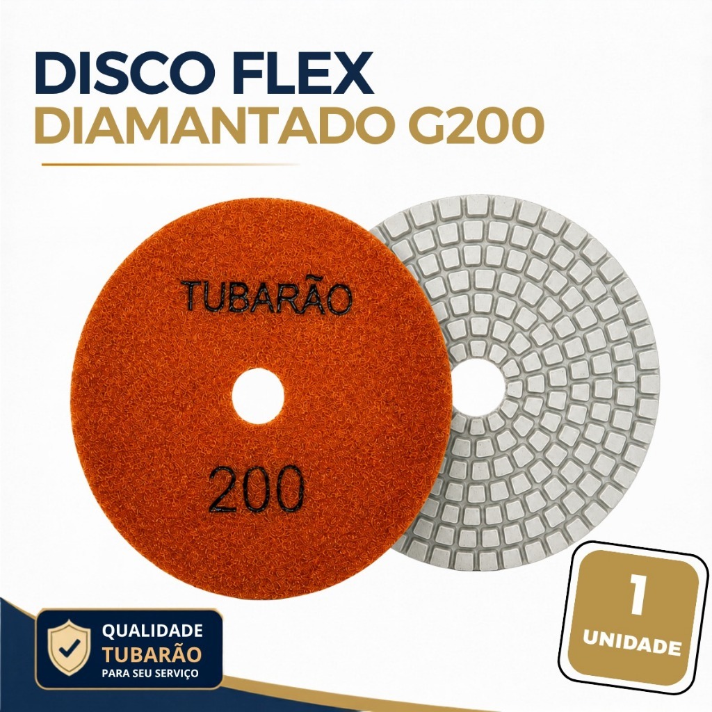 Lixa Diamantada G200 Grão 200 Polir Mármore Granito Porcelanato