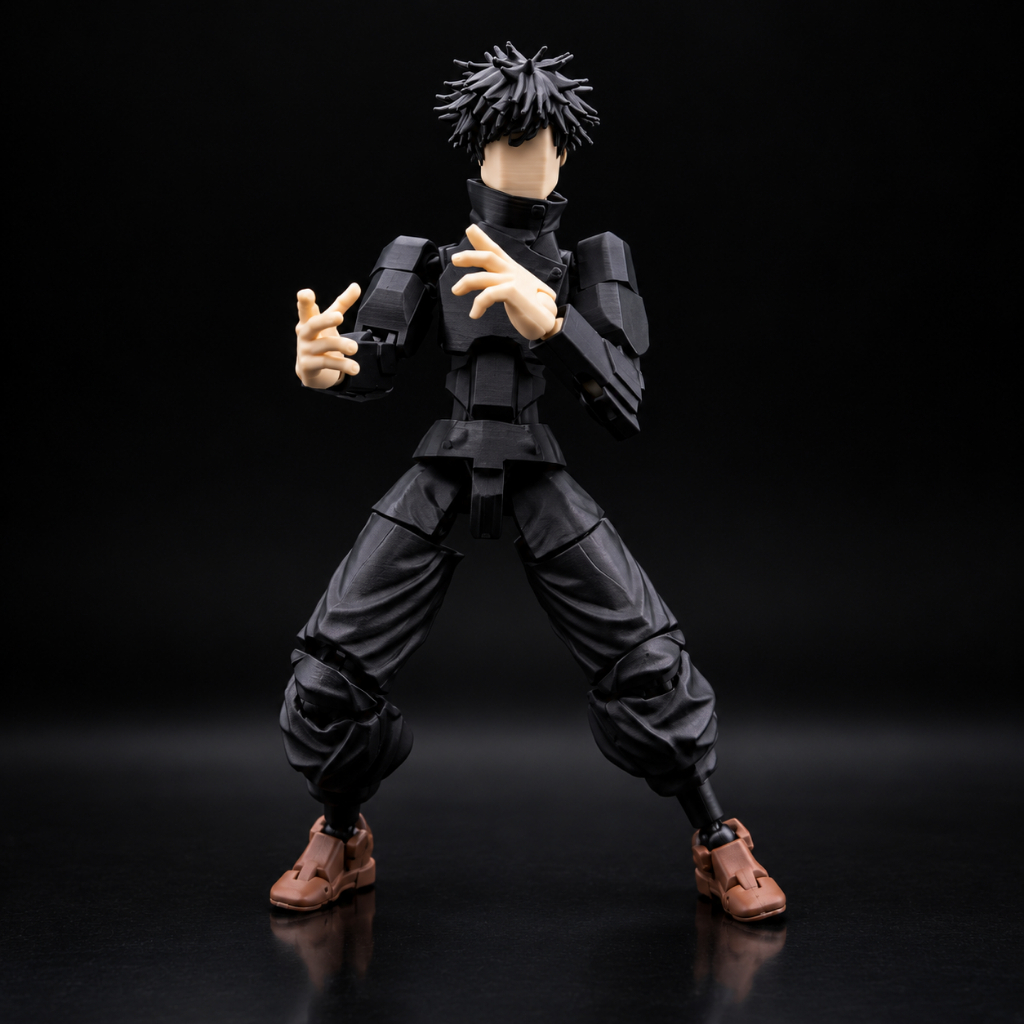 Boneco Articulado Dummy 13 Megumi - Jujutsu Kaisen