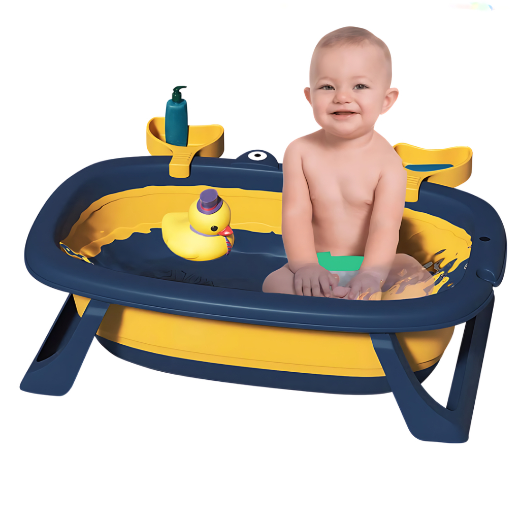 Banheira De Bebê Dobrável Retrátil Infantil Ofurô Vitoriana Siri