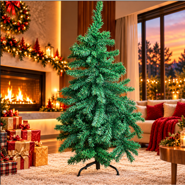 Arvore Natal 1,20m Ferro 250 Galho Premium Cheia Grande Luxo