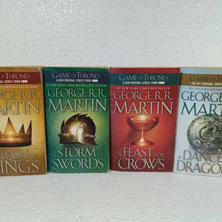 Livro Game Of Thrones (2, 3, 4, 5) George R. R. Martin (2011) em Inglês