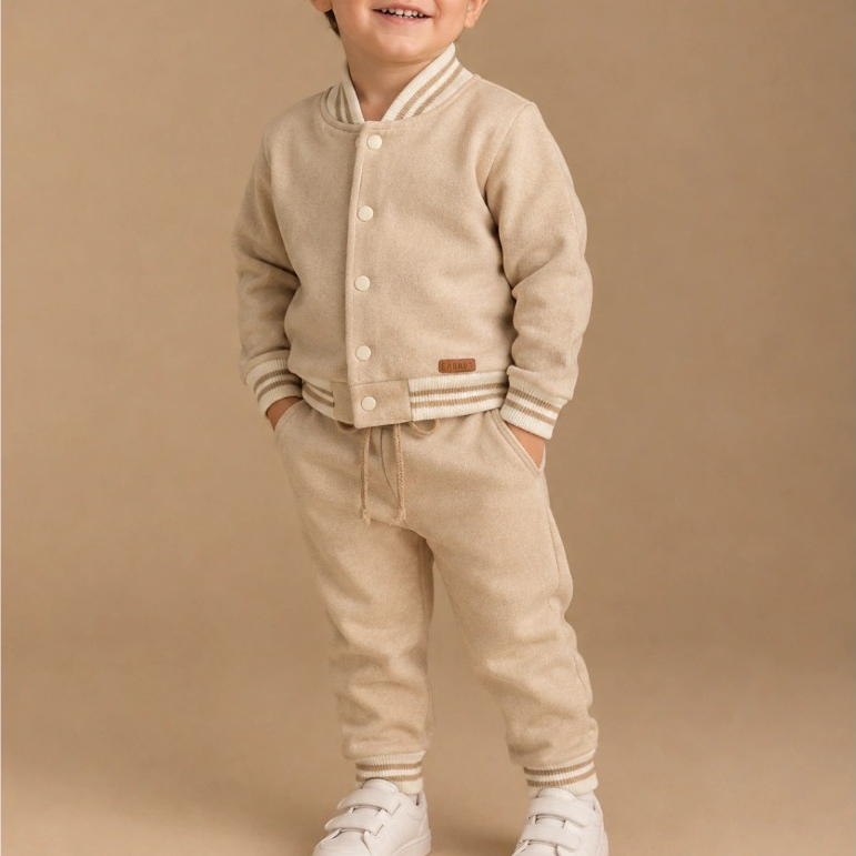 Conjunto Infantil Moletom FA BABY 1 a 3 Anos