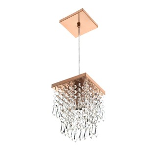 Pendente De Cristal Acrilico Spark Cobre Maravilhoso