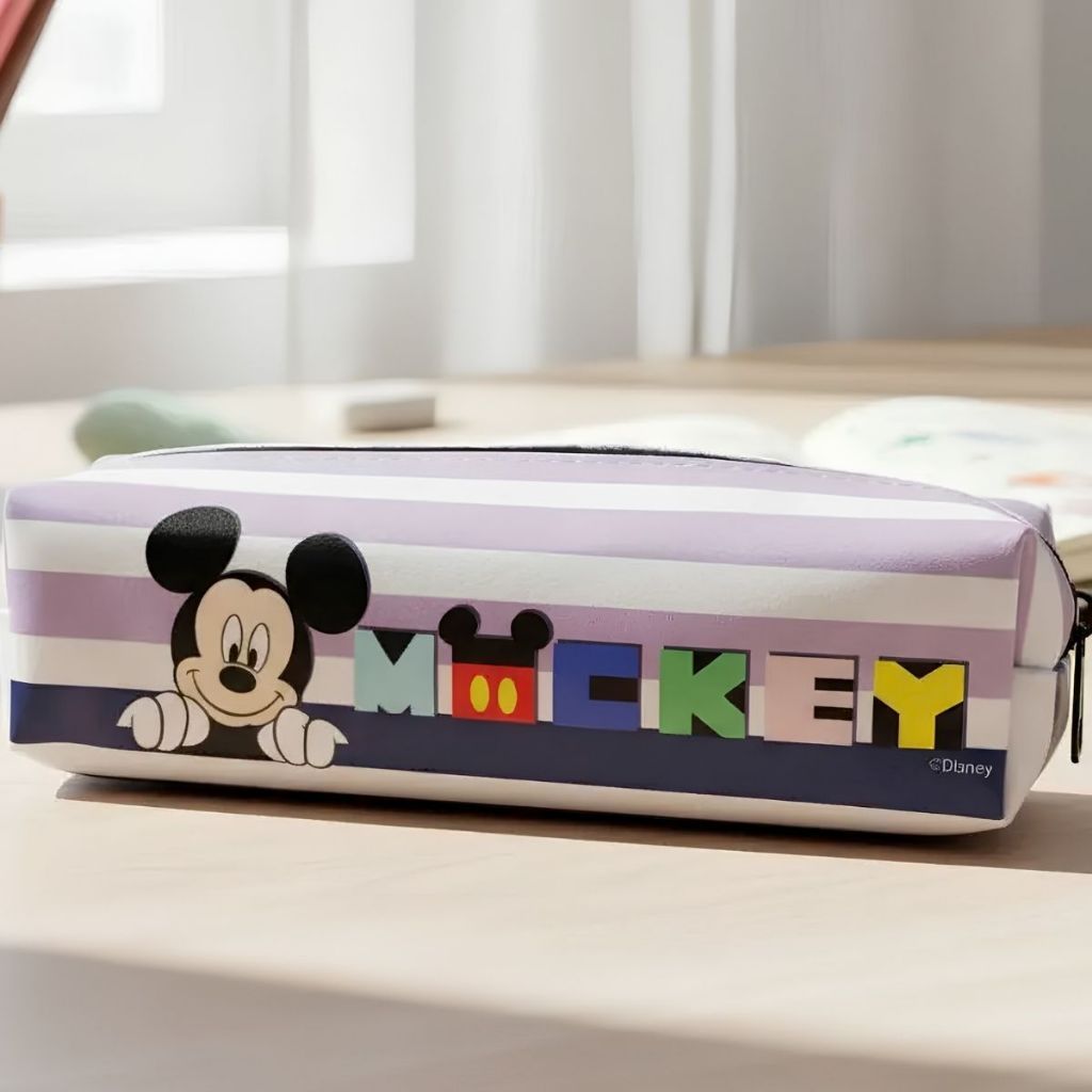 Estojo Escolar Infantil PVC Disney Mickey Princesas Marvel Homem-Aranha Avengers · foto 2