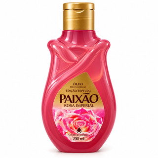 Óleo Corporal Paixão Rosa Imperial 200ml Edição Especial
