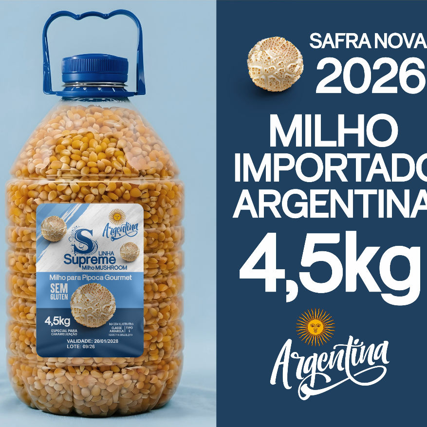 Milho Mushroom Galao 4,5K argentino