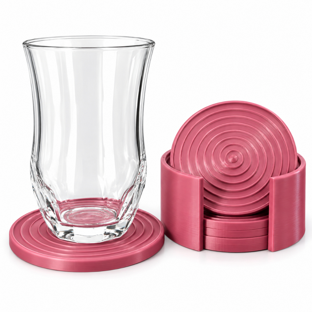Kit 4 /6 /8 peças Porta COPOS Decorativo mesa de jantar escritório descanso de copo cozinha