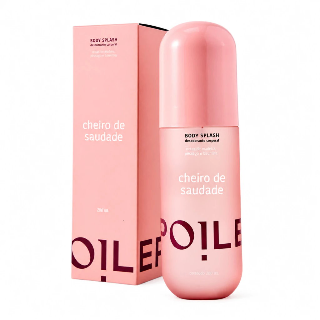 Body Splash Cheiro de Saudade Spoiler 200ml Fragrância Feminina Marcante Uso Corporal Diário — imagem 1