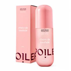 Body Splash Cheiro de Saudade Spoiler 200ml Fragrância Feminina Marcante Uso Corporal Diário