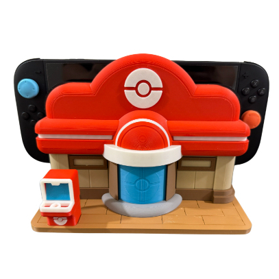 Centro Pokémon Pokopia Suporte Dock Nintendo Switch 2 Switch 1 Oled