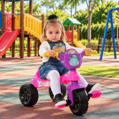Kemotoca Velotrol Triciclo Unicornio Kendy com Pedal Menino e Menina certificado inmetro Brinquedo Infantil
