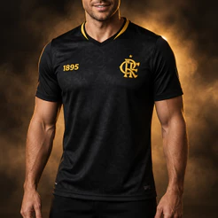Camiseta Flamengo Masculino Brook 2025 Camisa Licenciada Oficial - Original