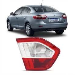 Lanterna Traseira Fluence 2010 2011 2012 2013 2014 2015 Mala Sinaleira Cristal