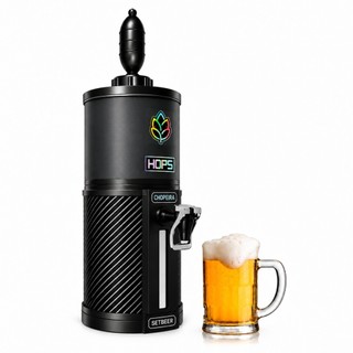 Chopeira Portátil 2,8 Litros Refrigerada Gelo Torre De Chopp Cervejeira Serpentina De Alumínio N280