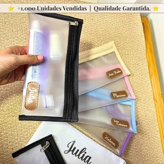 Porta Escova de Dentes Personalizado⁠ com Nome⁠ | 24cm x 12cm