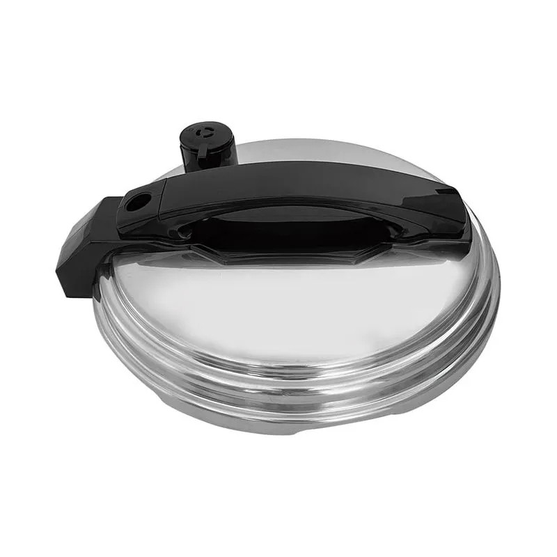 Panela de Pressão Elétrica HQ 5L Inox 220V - Multifuncional com Pote Antiaderente e Válvula de Pressão — imagem 2 de 2