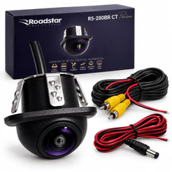 Câmera de Ré Frontal Fixação Tartaruga 180º Graus Visão Lente Vidro Universal 12v Carros Automotivo
