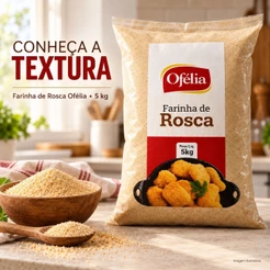 Farinha de Rosca - Ofélia 5 kilos Para Empanar