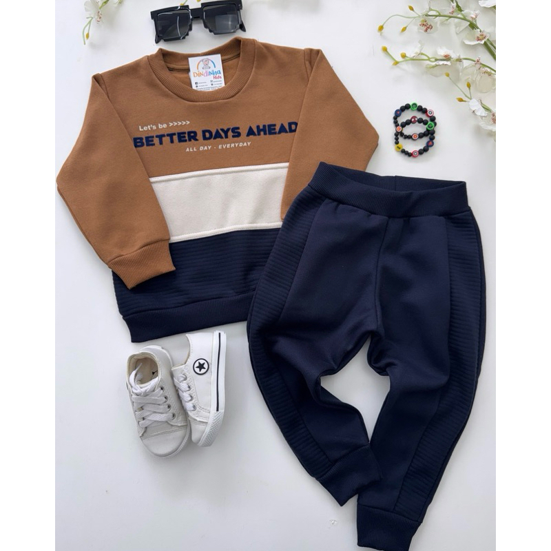 Conjunto Moletom Masculino Jaqueta Infantil Calça Blusa Frio Menino Capuz Iago Marcelo