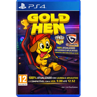 Disco de desbloqueio para PS4 GoldHEN BDJ (9.00 ate 12.52) + LOJINHA E APLICATIVOS em Oferta na Shopee