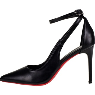 Scarpin Feminino Salto Fino Sapato Shekinah Lançamento Sola Vermelha Agulha Stiletto Moda Festa em Oferta na Shopee