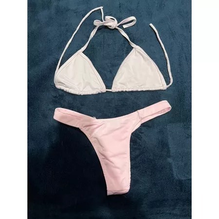 Biquíni Fio Rosa - Conjunto Usado em Ótimo Estado