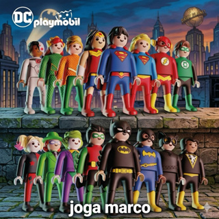 Playmobil Kinder DC Colecionáveis em Oferta na Shopee