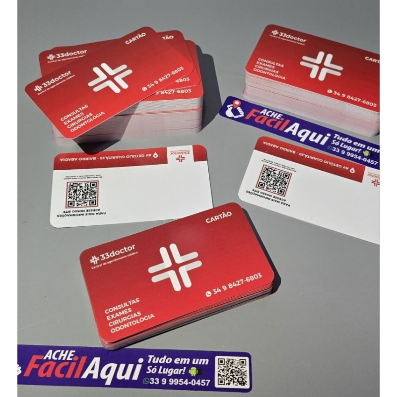 Cartões Cliente VIP em PVC 0,75mm Premium Frente e Verso - Criamos a Arte Grátis! em Oferta na Shopee