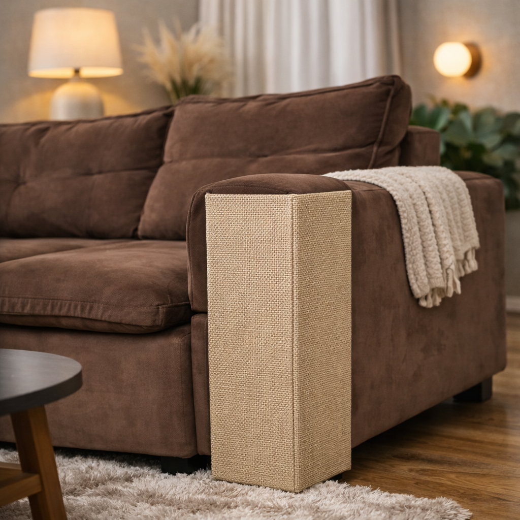 Arranhador de Gato para Sofá Protetor de Canto Anti Arranhões MDF com Juta Reforçada Kit 2 Unidades em Oferta na Shopee