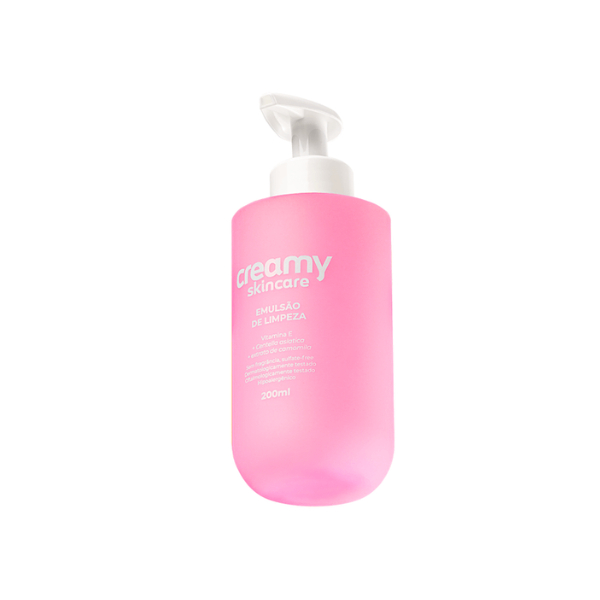 200ml Creamy Emulsão de Limpeza Facial com Limpeza Suave e Hidratante
