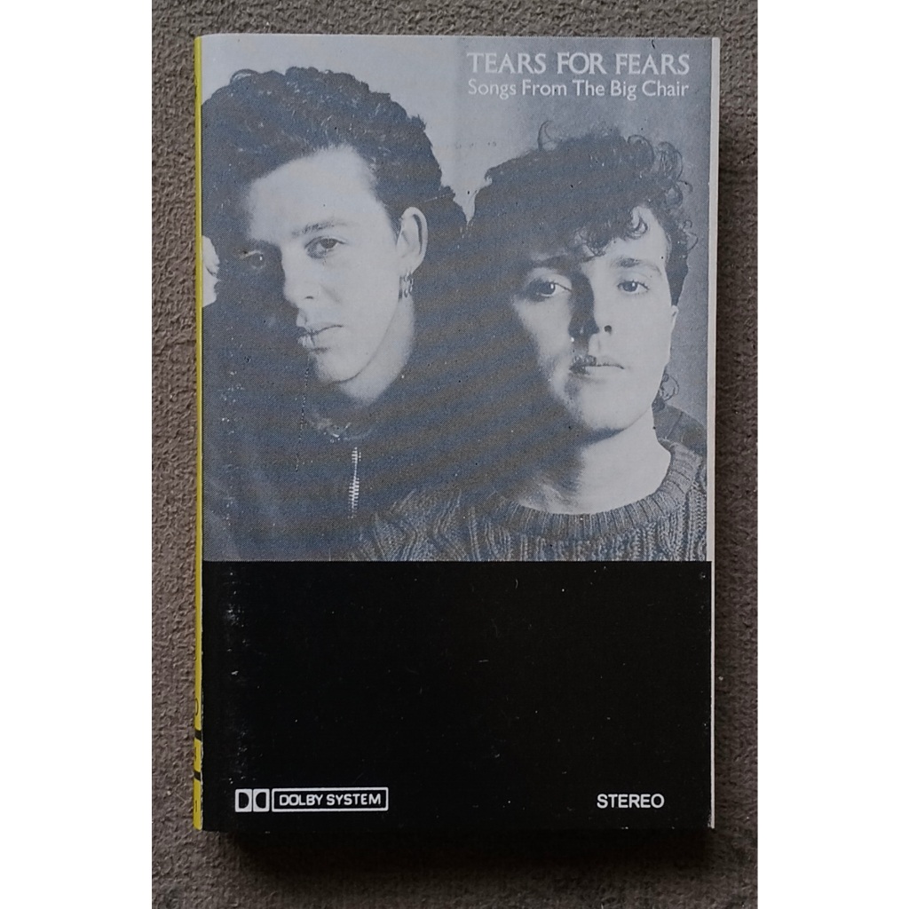 Fita cassete Tears For Fears 1985 Songs From The Big Chair K7 Rock Pop