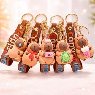 Chaveiros Emborrachado Premium Capivara Capybara capivarinha fofa em Oferta na Shopee