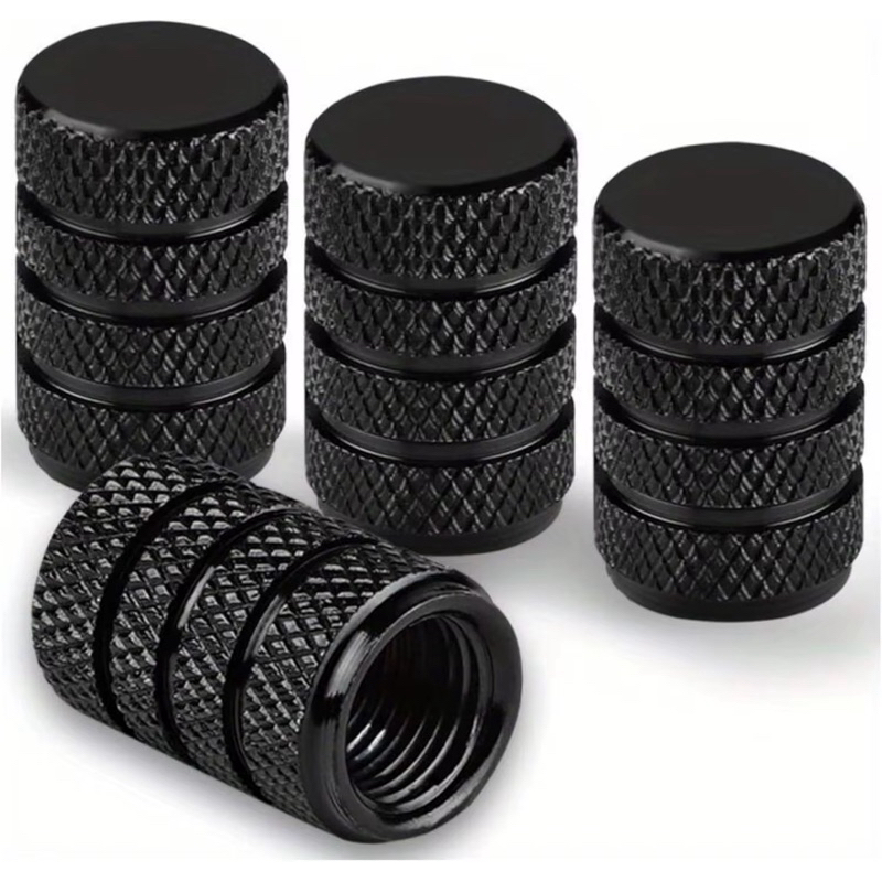 Bico de pneu universal kit Tampinha Da Válvula Do Pneu De Carro De Metal Aluminio Carro Biquinho Moto Bicicleta Bike em Oferta na Shopee