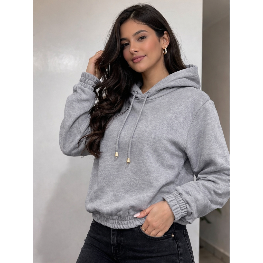 Moletom Feminino Canguru com Capuz – Conforto, Estilo e Qualidade Premium em Oferta na Shopee