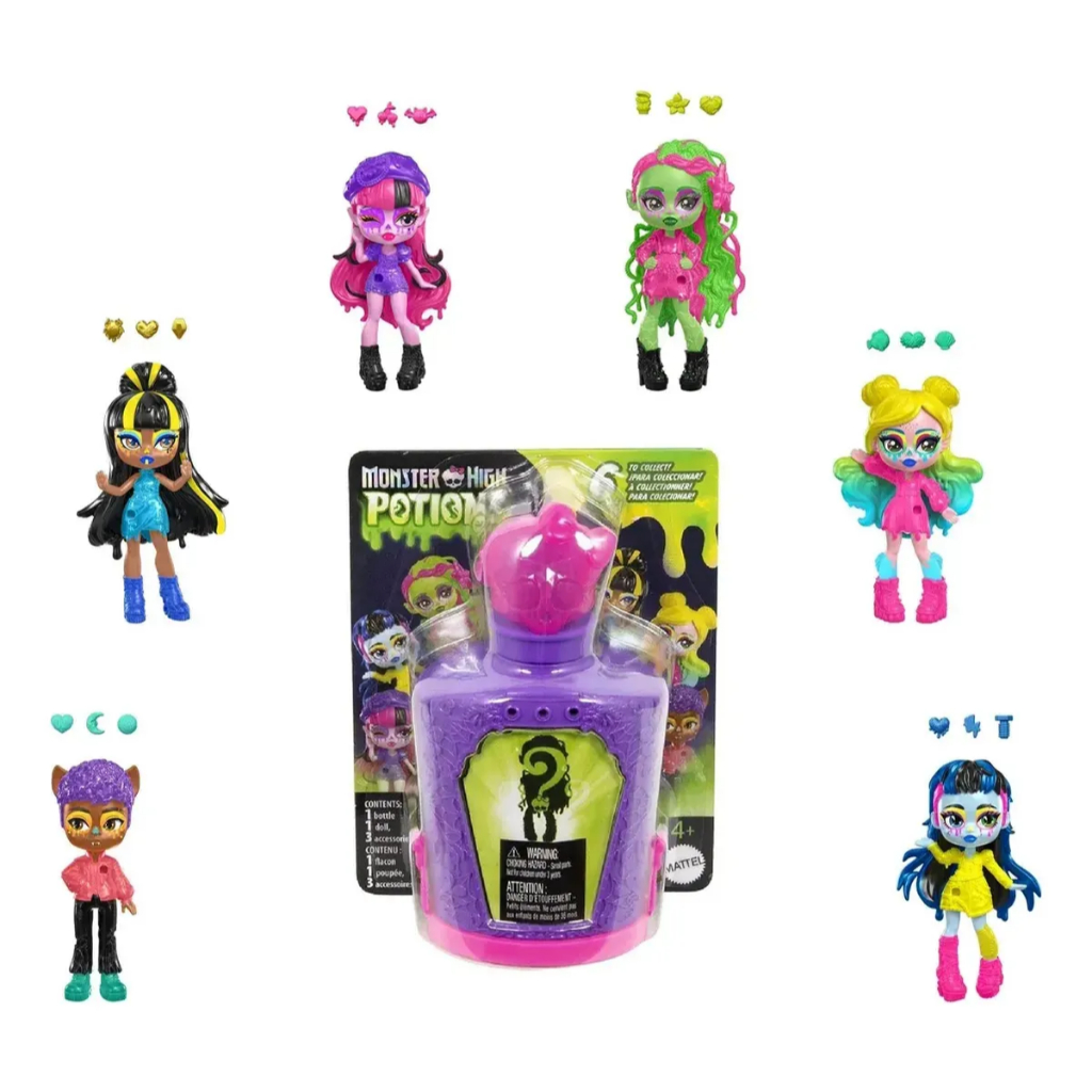 Boneca Monster High Poções De Monstro Surpresa - Mattel Hyb10 em Oferta na Shopee