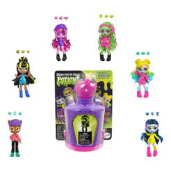 Boneca Monster High Poções De Monstro Surpresa Visor Verde - Mattel Hyb10
