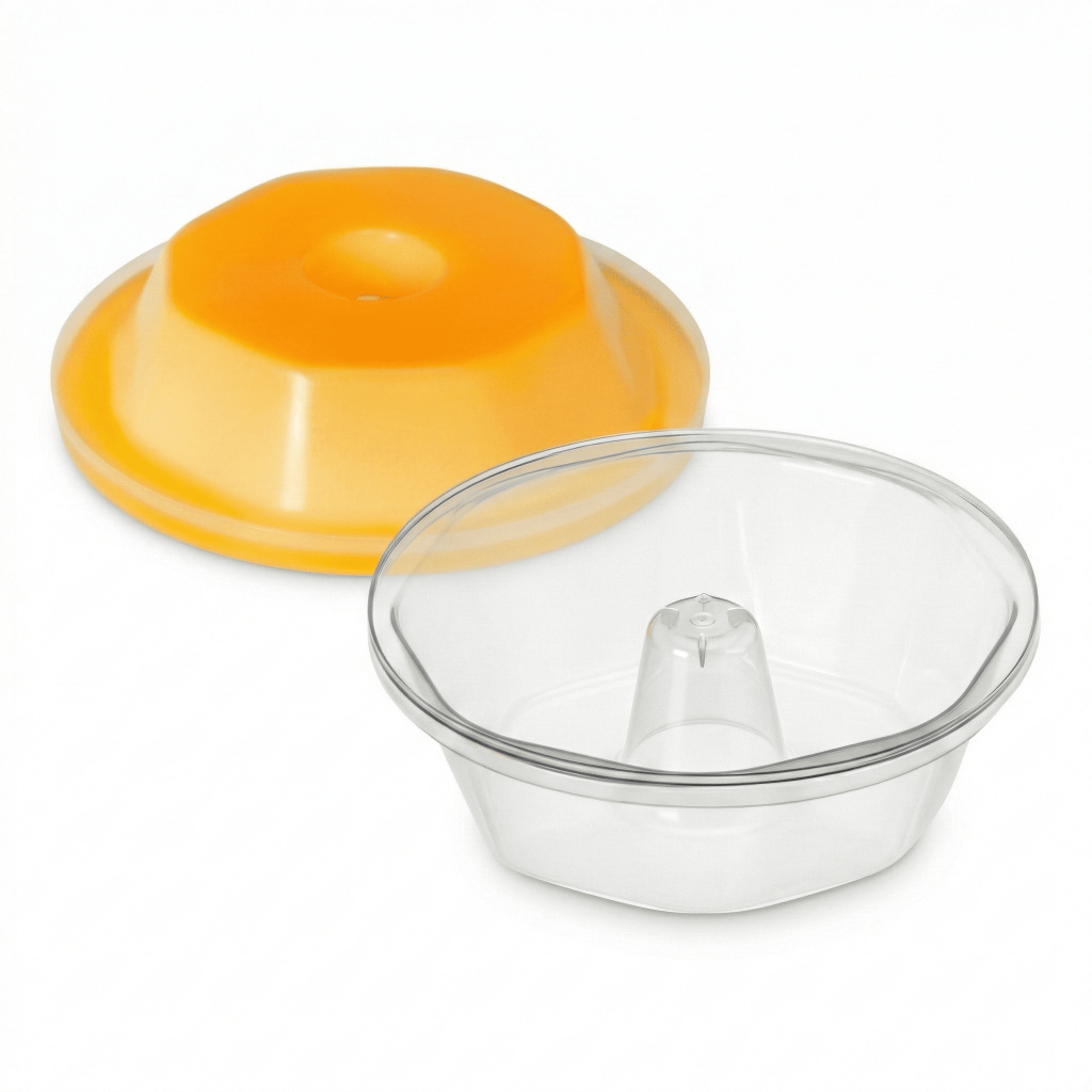 Forma Para Pudim com Tampa Descartável Forneável 120ml Pequena Kit 10 Unidades Plastilania em Oferta na Shopee