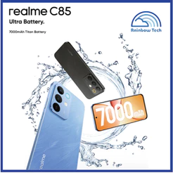 Smartphone Realme C85 256gb 8GB Ram Dual Sim Nfc Tela 6.8" (anatel) + Película