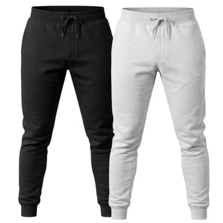 Promoção Calça Jogger em Moletom Masculina Casual Esporte Academia com Bolso na Frente