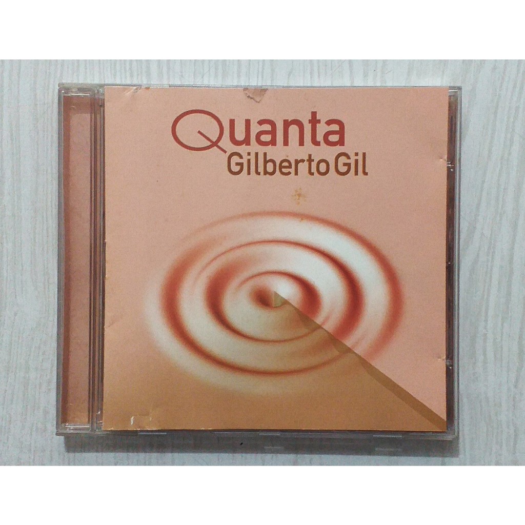 Cd Gilberto Gil - Quanta - Capa Cor de Rosa - 17 Músicas