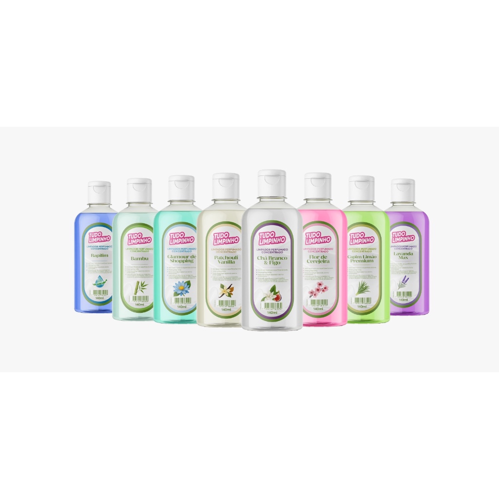 LIMPADOR CONCENTRADO PERFUMADO 140 ML TUDO LIMPINHO