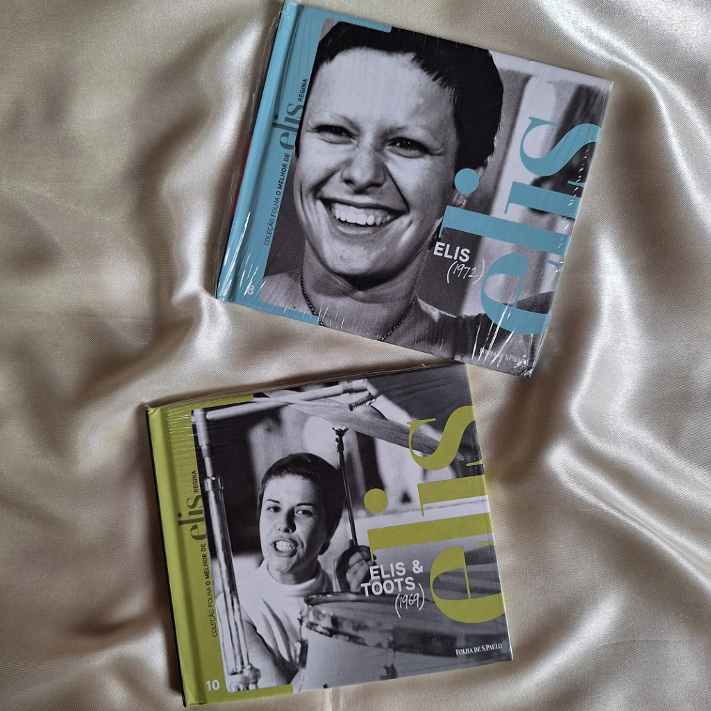 KIT 2 CDS - ELIS (1972) (VOL. 8) + ELIS & TOOTS (1969) (VOL. 10) (COLEÇÃO FOLHA O MELHOR DE ELIS REGINA) (LACRADOS)