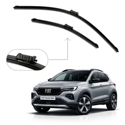 Par Limpador Parabrisa Fiat Pulse Limpador Para-brisa Fiat Pulse 2022 À 2025 Preto