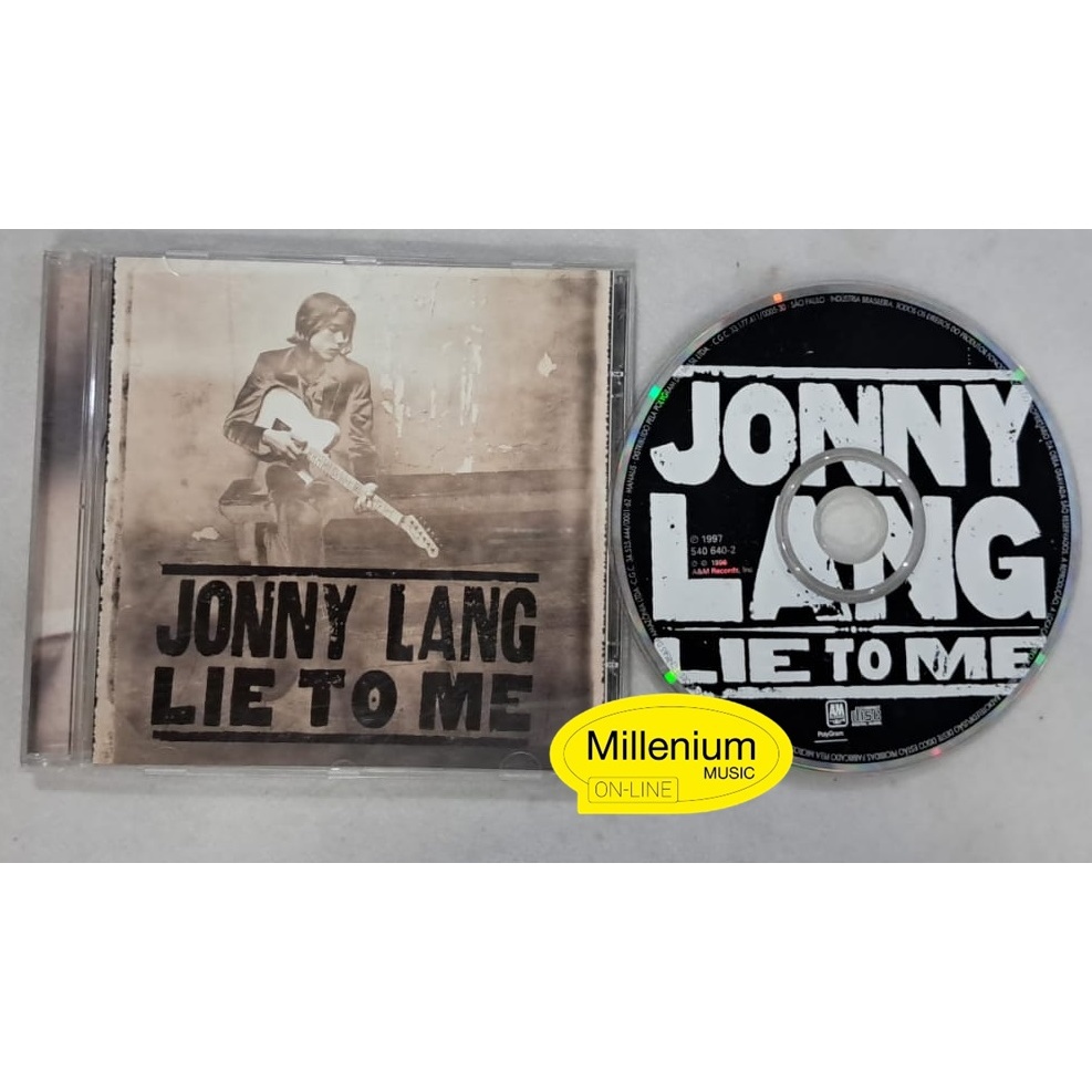 CD Jonny Lang  Lie To Me 1997 Original Gravadora Colecionador Ótimo Estado