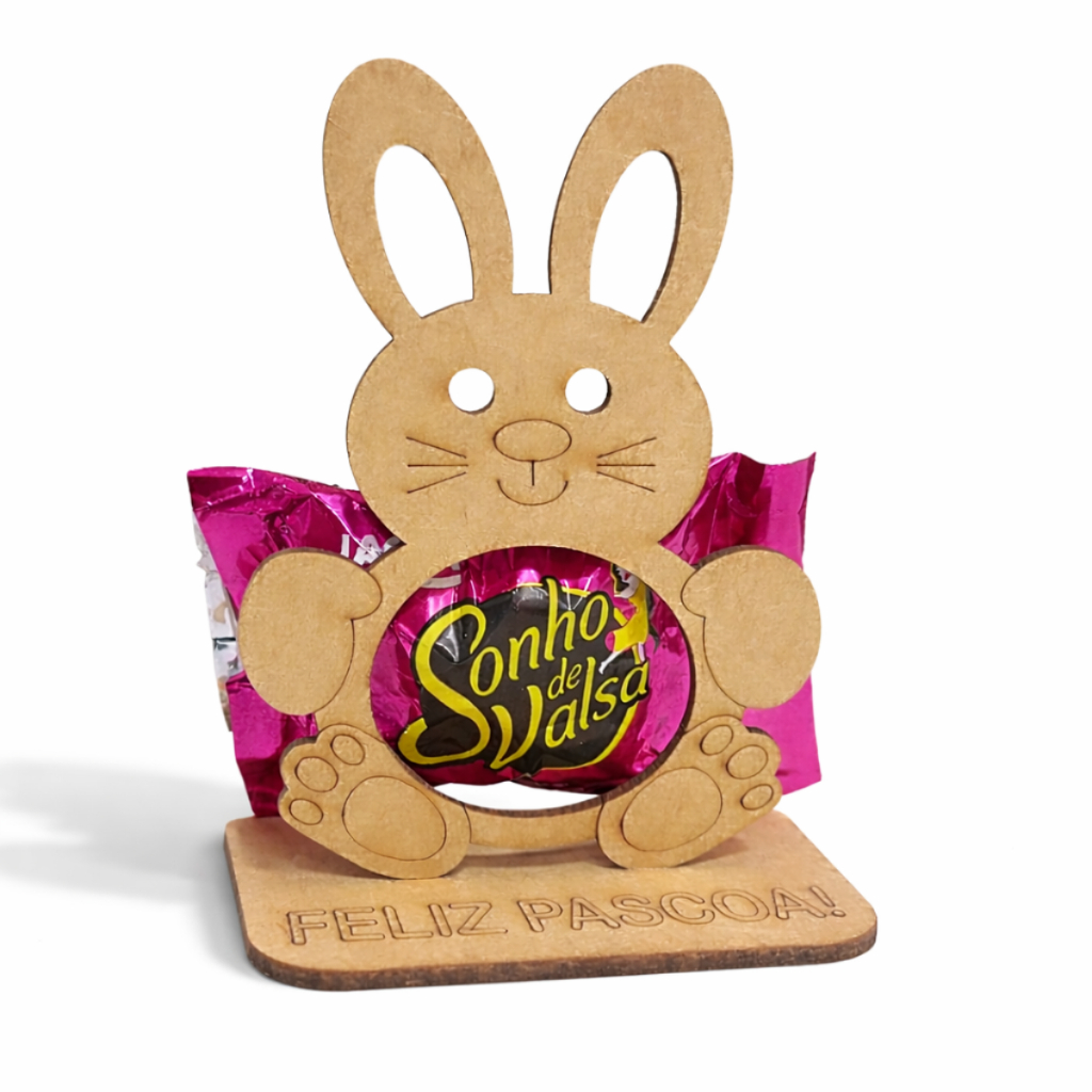 Lembrancinha de Páscoa Coelho Porta Chocolate BomBom Kit com 20 em Oferta na Shopee
