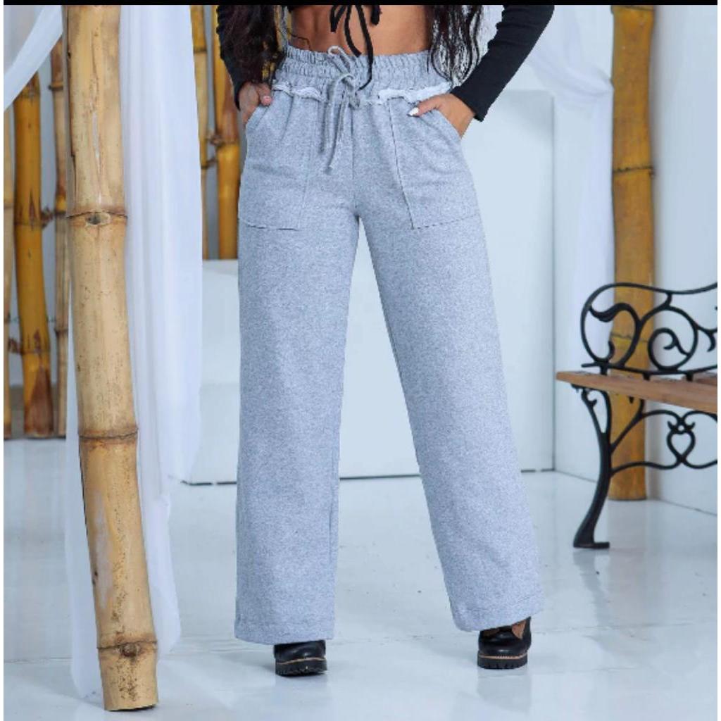 Calça Pantalona Moletom Feminina Cintura Alta – Conforto, Estilo e Tendência 2026 🔥