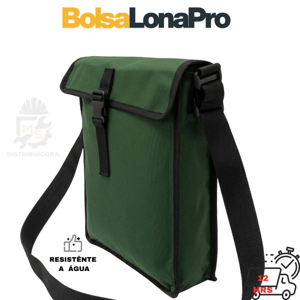 Bolsa Eletricista Ferramentas Multiuso Pescador Carteiro Bornel Tiracolo Entregador Lona Militar 10 Alça Resistente em Oferta na Shopee