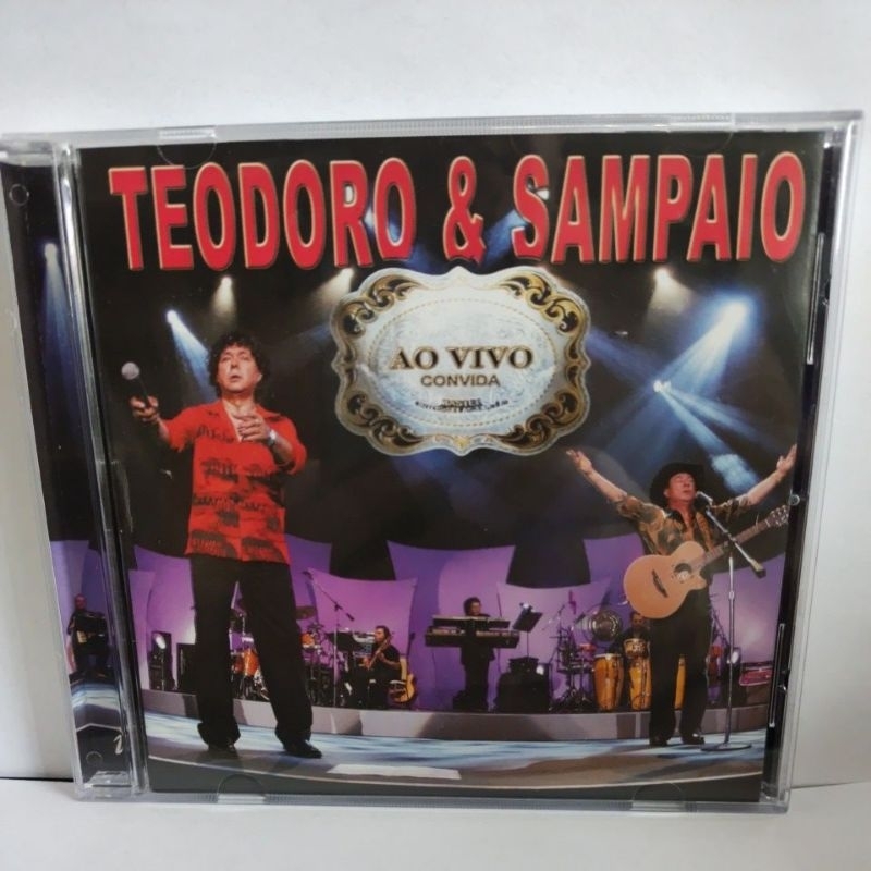 cd Teodoro e Sampaio ao vivo convida novo lacrado