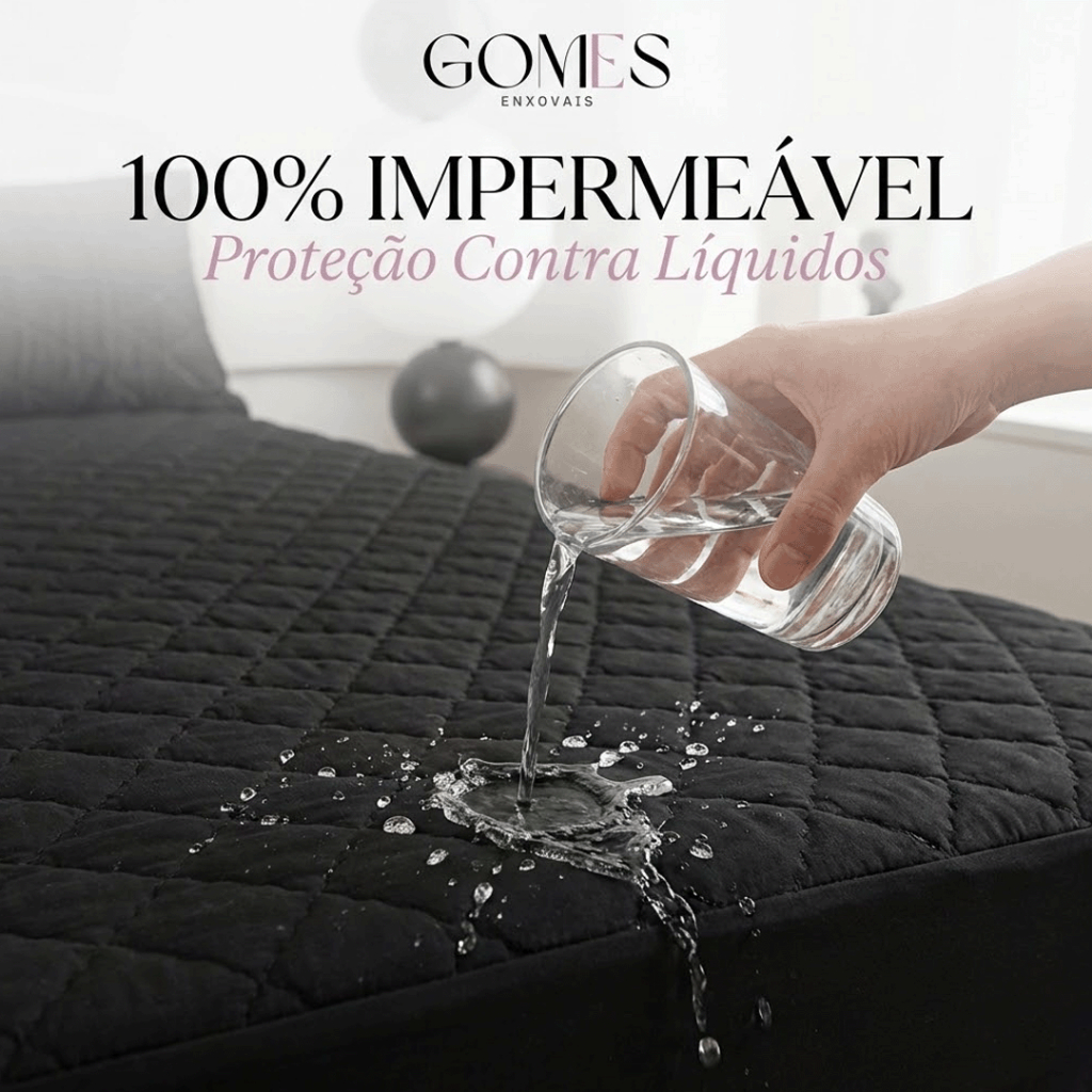 Protetor À Prova D'água Para Colchão Várias Cores Antiácaro, Antialérgico, Antifungo e Antimofo Elástico em Toda a Volta em Oferta na Shopee